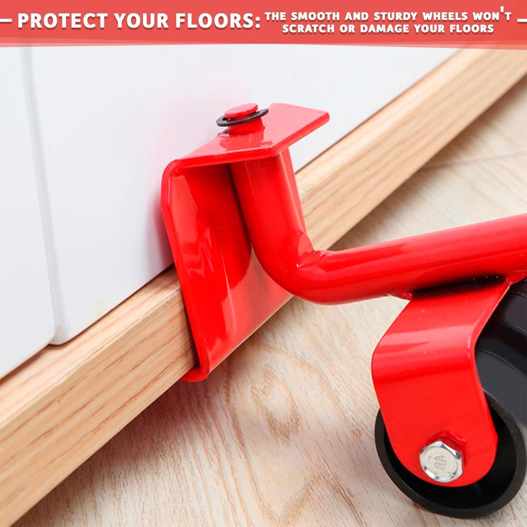 Heavy Furniture Mover Tool Set – Lift & Slide Without Scratching Floors!