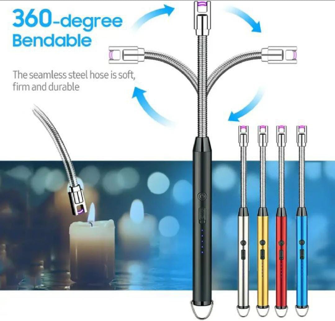 Original Arc Lighter With USB Charging, flameless Windproof, led Battery Display,| Rotate 360 Degrees