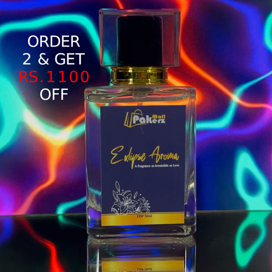Exlipse Aroma Perfume  (EDP 50ml)– Long-Lasting & Elegant Scent for Unisex (Buy 2 and Get Rs.1100 OFF)